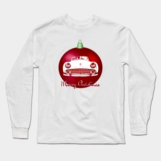 Triumph TR3 British classic car monoblock Christmas ball special edition Long Sleeve T-Shirt